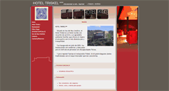 Desktop Screenshot of hoteltriskel.com